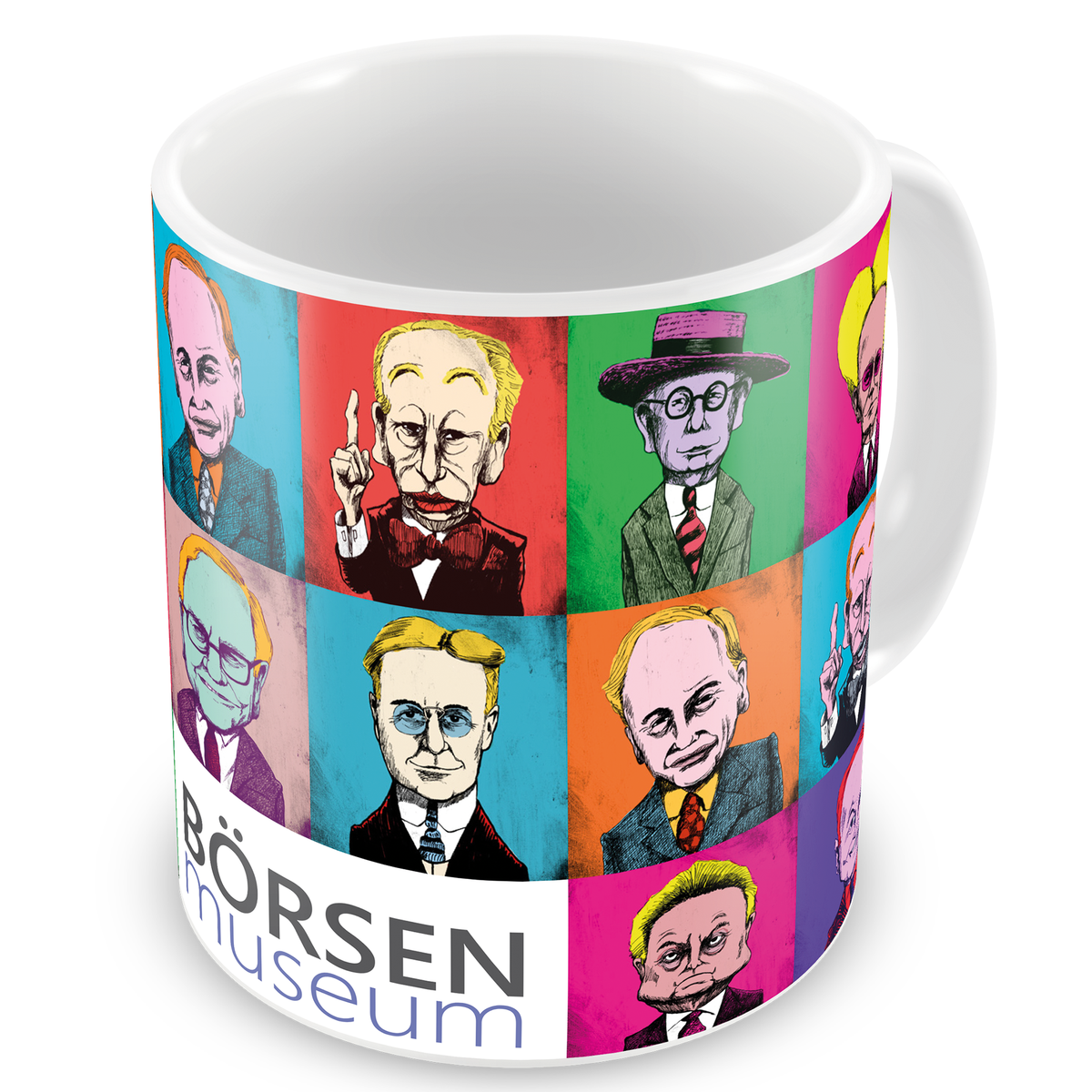 Kaffeetasse "Börsengurus"