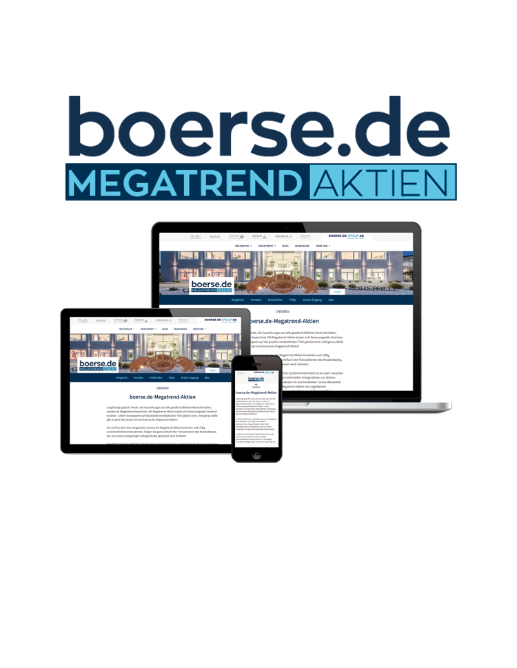 boerse.de-Megatrend-Aktien