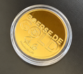 Bronze-Mustermünze "boerse.de-Gold"