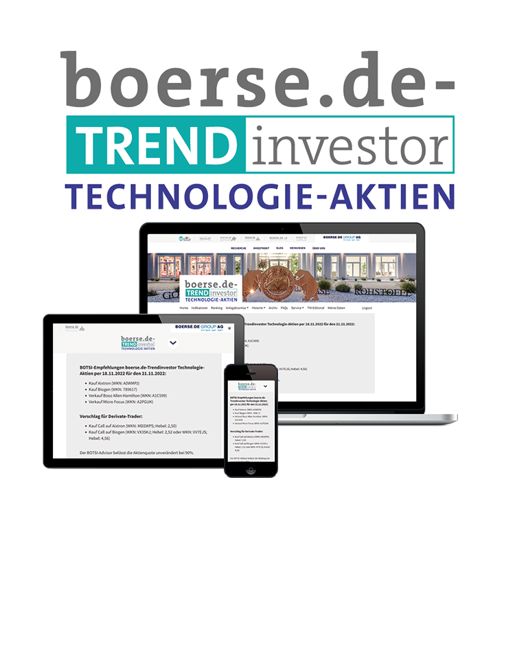 boerse.de-Trendinvestor Technologie-Aktien