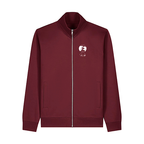 Zip-Sweatshirt "BÖRSE Rosenheim"-Kollektion burgunder