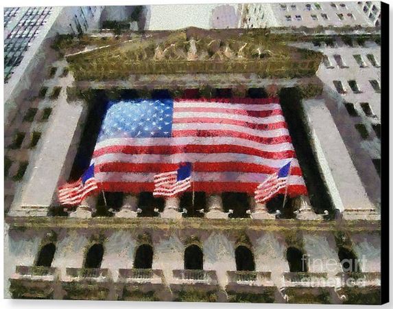 New York Stock Exchange by Gerorge Atsametakis