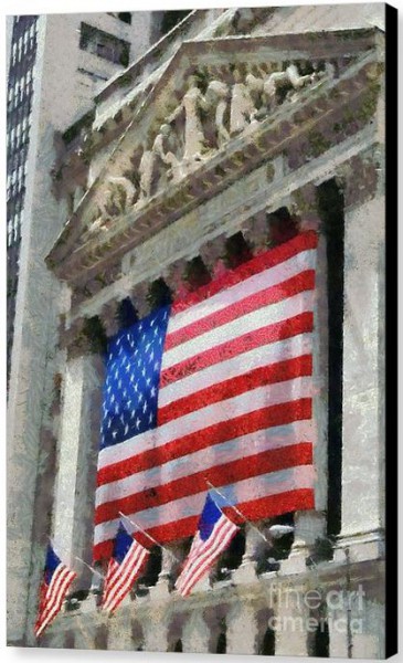 New York Stock Exchange by Gerorge Atsametakis