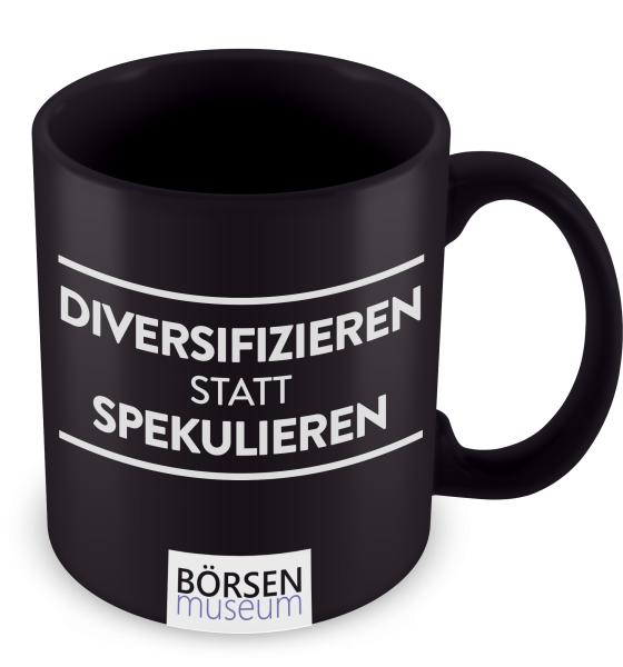 Kaffeetasse "Diversifizieren"