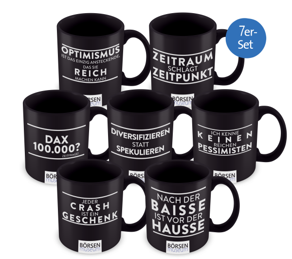 Kaffeetasse Siebener-Set