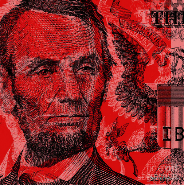 Abraham Lincoln Pop Art
