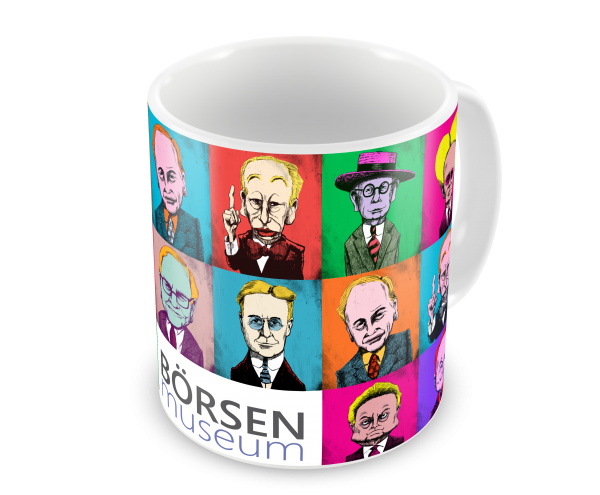 Kaffeetasse "Börsengurus"