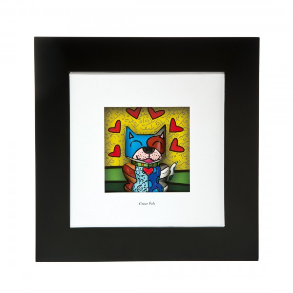 Great Pals - 3D Bild Pop Art Romero Britto